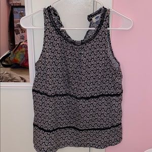 Black and White tank top